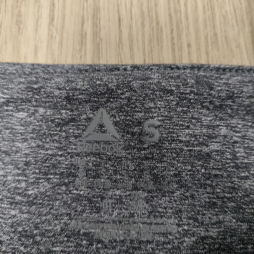 Reebok Heathered Grey Leggings Small - Picture 4 of 6